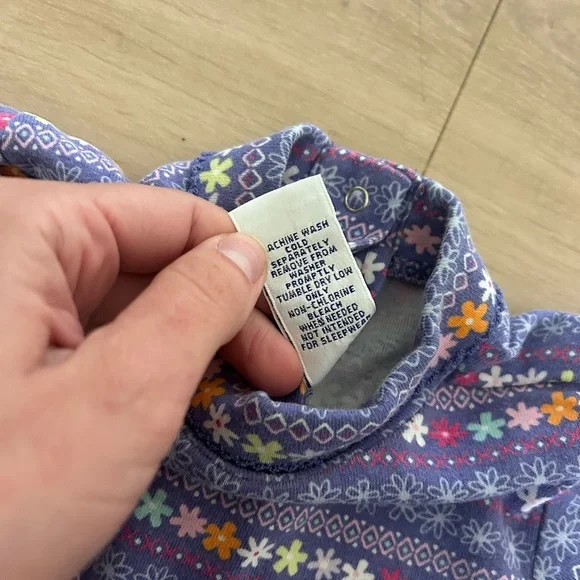 Gymboree vintage Y2K 2001 Colorful Patterned Baby Bodysuit - Picture 6 of 6
